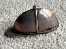 Antique .925 Silver Jockey Cap