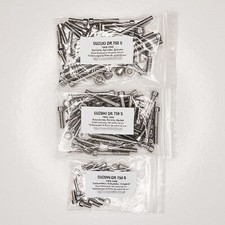 SUZUKI DR 750 S BIG 1988-1990 engine stainless allen screw kit #1 DR750 