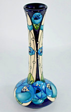 MOORCROFT RENNIE ROSE BLUE