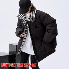 Womens Outerwear Ladies Winter Cotton Chunky Puffer Bubble Parka Coats Jackets