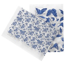  2 Sheets Pottery Transfer Decals Ceramic Underglaze Paper Floral