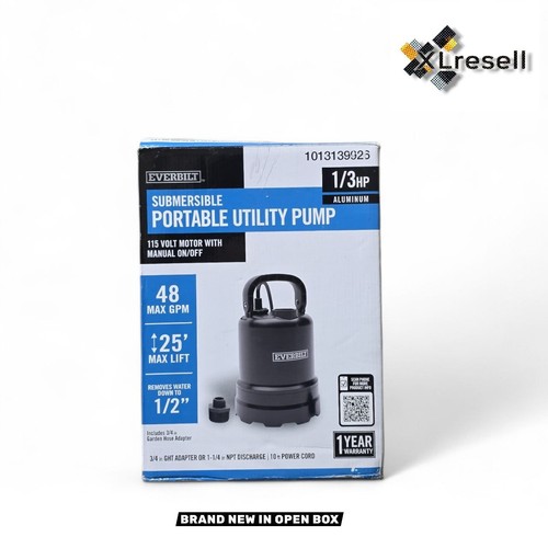 Everbilt hp submersible - hp,
