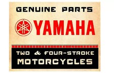 Yamaha genuine parts sign - parts,