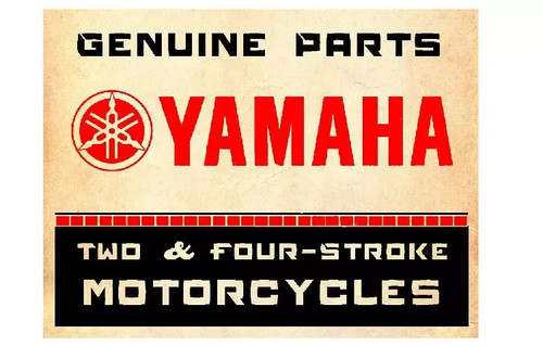 Yamaha genuine parts sign - parts,