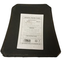 Ballistic Plate NIJ Level 3 LBA International Armour Military Police Airsoft