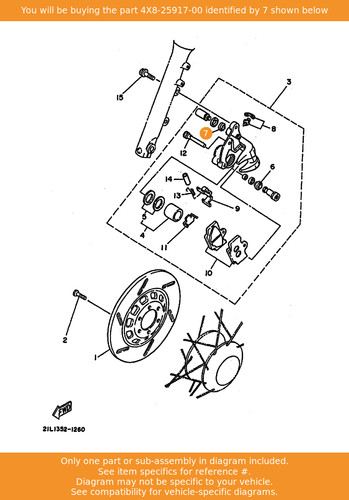 Yamaha boot caliper - yamaha,