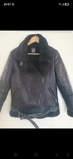 Primark Faux Suede/Fur Black