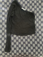 NA-KD One Shoulder Rib Top