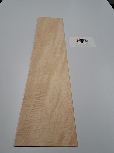 Figured curly maple veneer - figured,