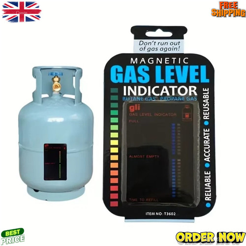 Magnetic gas level indicator - gas,
