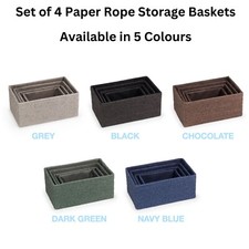 Storage Baskets set of 4