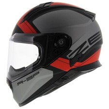 Vemar Zephir Motorcycle Touring Helmet Mars Matte Silver Red - size Large