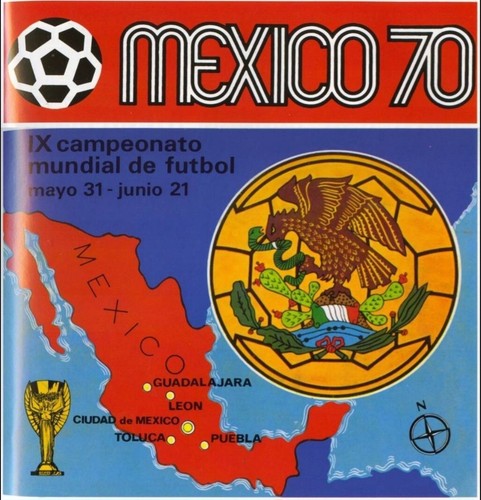 Panini world cup mexico - cup, 1970