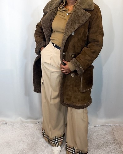 Real fur lamb - real, leather