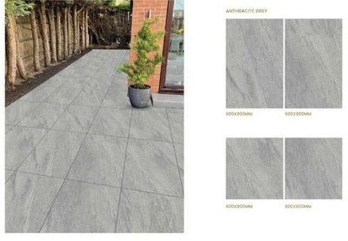 Anthracite grey porcelain 600 - grey,
