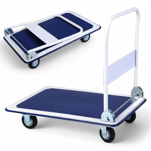Folding platform trolley hand - trolley,