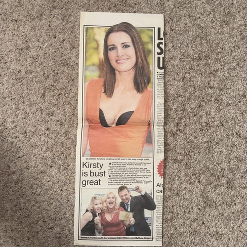 Kirsty gallacher newspaper - kirsty,