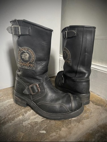 Rare sendra black leather - black,