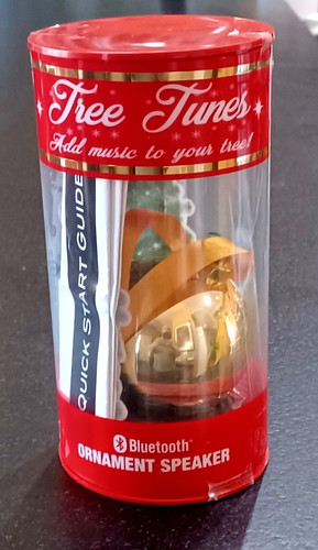 Christmas tree tunes ornament - christmas,