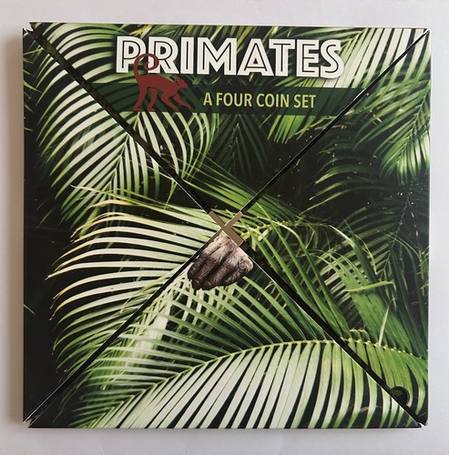 2018 gibraltar primates 50p - primates, 2