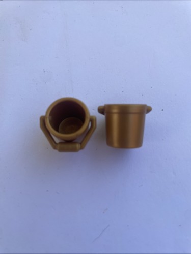 Playmobil spares gold - gold, bucket