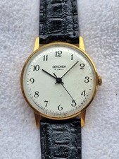 Vintage Sekonda USSR Men Gold