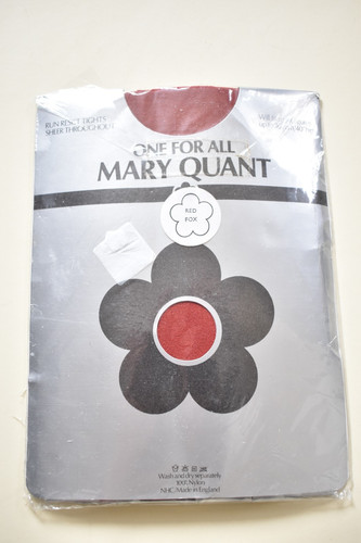 Mary quant tights vintage - mary, red