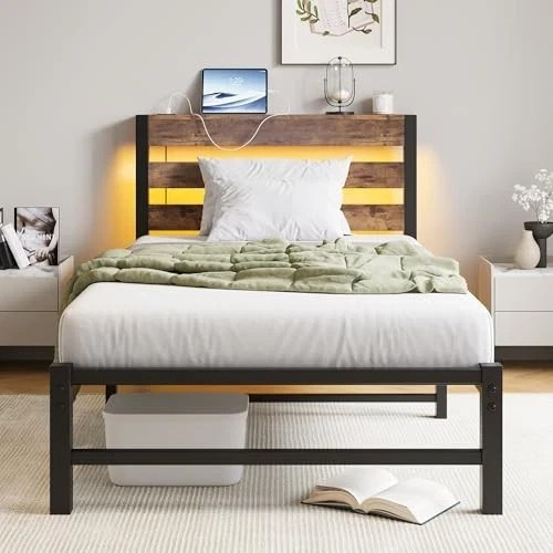 3ft single bed frame led - 3ft,