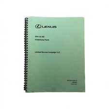 Lexus IS-300 2001 OEM Underbody Panel Shop Service Repair Manual Body Guide DIY