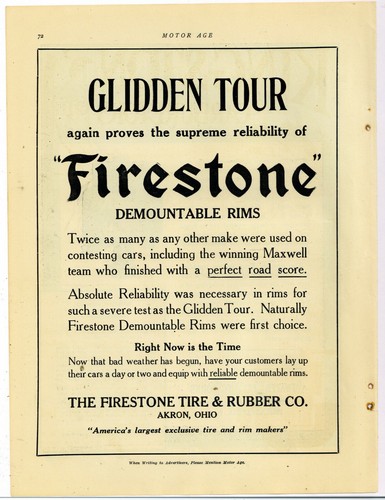 1911 firestone tire rubber - 1911,