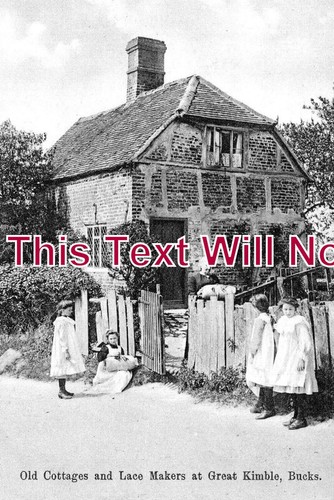 1913 old cottages lace - 1913,