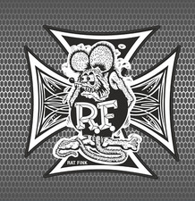 RAT FINK  Hot Rod 3.4" Vintage