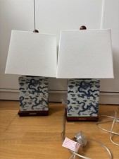 A set (two) Porcelain Ralph Lauren Lamps