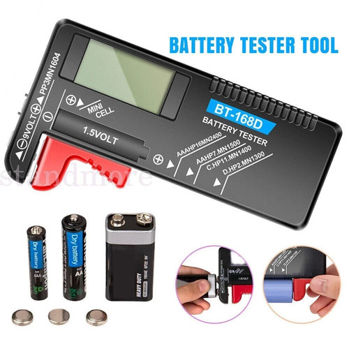 Universal battery tester with - universal,
