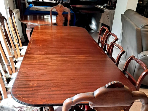 Newly polished dining set - newly,