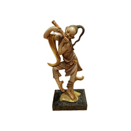 Vintage resin oriental figure - resin,