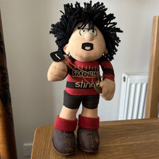 Dennis The Menace 1980s Plush Toy Vintage Playing With Catapult 