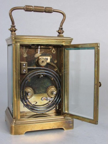 French carriage clock striking - carriage,
