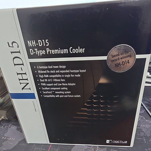 Noctua d15 cpu fan heatsink - cpu,