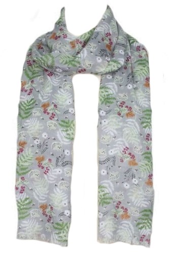 Peony scarf womens hedgehog - peony,