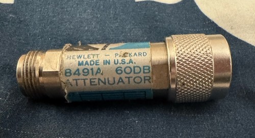 Vtg 8491a 60db attenuator - 8491a,