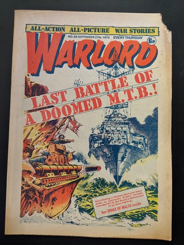Warlord comic september - comic,
