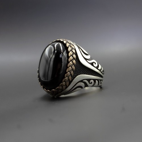 Black onyx oval - oval, shape