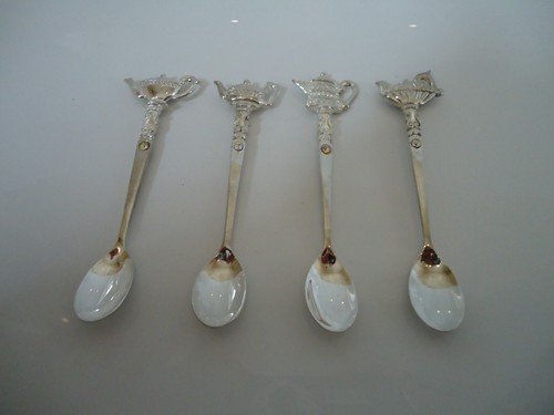 Tea pot silver plated - 4, x
