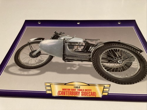 Norton 500t trial outfit - norton,