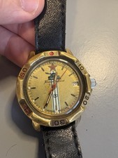 Rare Vostok Komandierskie 2414a Tank Theme Late Soviet/early Russian Mech Watch