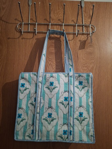 Quilted cotton hand made - hand,