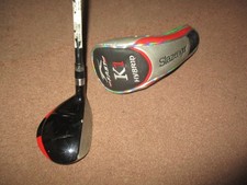 Mens Slazenger FAST K1 22 Degree Hybrid w/ Regular Shaft VGC Fair Fast Post