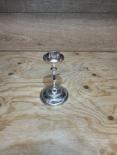 Vintage silver plated candle - vintage,