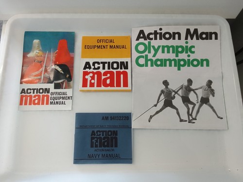 Action man leaflets - action,